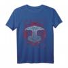 Thors Hammer Mjölnir mit Hugin und Munin – Unisex T-Shirt für Norse Mythology Fans, perfekt als Geschenk zum Geburtstag oder Weihnachten