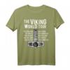 Herren Wikinger World Tour T-Shirt mit Mjölnir Hammer – Norse Mythology & Valhalla Geschenk für Wikinger-Fans