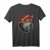 Russisches Raumfahrt Gagarin Weltraum T-Shirt – Retro Design mit Flagge für Space Fans, Männer & Väter