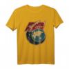 Russisches Raumfahrt Gagarin Weltraum T-Shirt – Retro Design mit Flagge für Space Fans, Männer & Väter