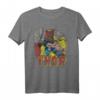 Marvel Mighty Thor Hammer Throw Vintage T-Shirt – Official Marvel Merchandise für Fans
