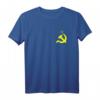 Kommunismus Flagge Hammer und Sichel T-Shirt - Politisches Statement für Geburtstags- und SammlerGeschenke