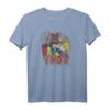Marvel Mighty Thor Hammer Throw Vintage Graphic T-Shirt - Officially Licensed Marvel Fan Shirt