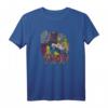 Marvel Mighty Thor Hammer Throw Vintage Graphic T-Shirt - Officially Licensed Marvel Fan Shirt