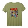 Marvel Mighty Thor Retro Comic Hammer Blast Graphic T-Shirt - Offiziell lizenziertes Marvel Fanartikel