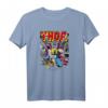 Marvel Mighty Thor Retro Comic Hammer Blast Graphic T-Shirt - Offiziell lizenziertes Marvel Fanartikel