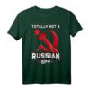 Totally Not A Russian Spy T-Shirt mit Hammer und Sichel – Lustiges Geschenk für Spy- und Geheimdienstfans
