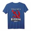 Totally Not A Russian Spy T-Shirt mit Hammer und Sichel – Lustiges Geschenk für Spy- und Geheimdienstfans
