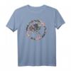 Marvel Thor Dark Floral Hammer Logo T-Shirt - Offiziell lizenzierte Marvel Kleidung für Fans