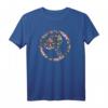 Marvel Thor Dark Floral Hammer Logo T-Shirt - Offiziell lizenzierte Marvel Kleidung für Fans