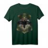 Wikinger Thors Hammer Mjolnir Knotwork Blutmond Rabe T-Shirt - Mittelalterliches Design für Mythologie-Fans