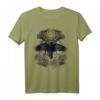 Wikinger Thors Hammer Mjolnir Knotwork Blutmond Rabe T-Shirt - Mittelalterliches Design für Mythologie-Fans