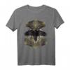 Wikinger Thors Hammer Mjolnir Knotwork Blutmond Rabe T-Shirt - Mittelalterliches Design für Mythologie-Fans