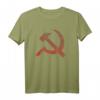 Vintage CCCP UdSSR Hammer Sichel Flagge T-Shirt – Propaganda, Kommunismus & Sowjetunion Symbolik für Demonstrationen & Geschenke