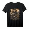 Viking Valhalla Thor Portrait T-Shirt - Nordische Mythologie, Hammer Sky, Wikinger & Odin Fanartikel für Männer