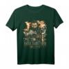 Viking Valhalla Thor Portrait T-Shirt - Nordische Mythologie, Hammer Sky, Wikinger & Odin Fanartikel für Männer