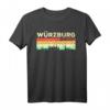 Mein Würzburg Skyline Deutschland Heimat Stadt T-Shirt – Stolzes Souvenir & Geschenkidee für Würzburg-Liebhaber