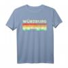 Mein Würzburg Skyline Deutschland Heimat Stadt T-Shirt – Stolzes Souvenir & Geschenkidee für Würzburg-Liebhaber