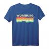 Mein Würzburg Skyline Deutschland Heimat Stadt T-Shirt – Stolzes Souvenir & Geschenkidee für Würzburg-Liebhaber