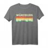 Mein Würzburg Skyline Deutschland Heimat Stadt T-Shirt – Stolzes Souvenir & Geschenkidee für Würzburg-Liebhaber