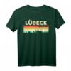 Mein Lübeck Skyline Deutschland Heimat Stadt Souvenir T-Shirt – Stolz auf Lübeck als Geschenkidee für Urlaub, Geburtstag & Weihnachten