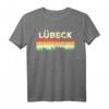 Mein Lübeck Skyline Deutschland Heimat Stadt Souvenir T-Shirt – Stolz auf Lübeck als Geschenkidee für Urlaub, Geburtstag & Weihnachten