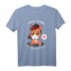 Lustiges Pferde Cartoon T-Shirt - Ohne Pferd ist alles Doof, ideales Geschenk für Pferdeliebhaber, Reiterinnen & Pferdebesitzerinnen