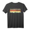 Mein Saarbrücken Skyline Deutschland Heimat Stadt T-Shirt – Stolz auf Saarbrücken als Geschenk zum Geburtstag, Weihnachten oder für den Urlaub