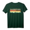 Mein Saarbrücken Skyline Deutschland Heimat Stadt T-Shirt – Stolz auf Saarbrücken als Geschenk zum Geburtstag, Weihnachten oder für den Urlaub
