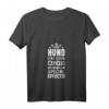 Damen Hund mit Special Effects T-Shirt - Lustiges Hundehalter Motiv mit V-Ausschnitt für Hundeliebhaber & Tierfreunde