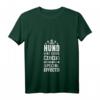 Damen Hund mit Special Effects T-Shirt - Lustiges Hundehalter Motiv mit V-Ausschnitt für Hundeliebhaber & Tierfreunde
