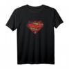 Superman New 52 Distressed Shield T-Shirt - Offiziell lizenziertes DC Comics Superhelden T-Shirt für Erwachsene, Kinder & Fans