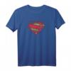 Superman New 52 Distressed Shield T-Shirt - Offiziell lizenziertes DC Comics Superhelden T-Shirt für Erwachsene, Kinder & Fans