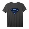 Superman Blue Shield T-Shirt – Offiziell lizenziertes Superhelden Shirt für Erwachsene, Kinder & Fans