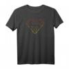 Superman Flame Outlined Logo T-Shirt - Offiziell lizenziertes Superhelden-Shirt für Erwachsene, Kinder und Damen
