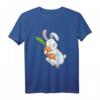 Hase Gemüse Karotte T-Shirt – Niedliches Tier- und Gemüsemotiv, klassisch geschnitten