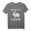 Mir reichts ich geh zu meinen Kaninchen - Lustiges Hasen Spruch T-Shirt für Tierliebhaber und Kaninchenbesitzer