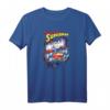 Superman Glam T-Shirt - Offiziell lizenziertes Superman Fan-Shirt für Damen, Kinder & Erwachsene