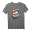 Superman Glam T-Shirt - Offiziell lizenziertes Superman Fan-Shirt für Damen, Kinder & Erwachsene