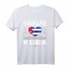 Karibik Reise Kuba Flagge T-Shirt – Geschenkidee für Kuba-Fans, Reisebegeisterte & Urlauber in der Karibik