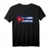 Kuba Fahne Used Look Karibik Reise T-Shirt – Perfekt für Kuba Fans, Reisende und Souvenirs