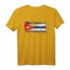 Kuba Fahne Used Look Karibik Reise T-Shirt – Perfekt für Kuba Fans, Reisende und Souvenirs