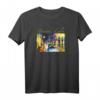 Havanna Viejo Nachtszene T-Shirt – Kubanischer Stolz, Kuba Malerei Druckdesign, ideal für Kuba-Reisende und Straßenkünstler