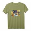 Havanna Viejo Nachtszene T-Shirt – Kubanischer Stolz, Kuba Malerei Druckdesign, ideal für Kuba-Reisende und Straßenkünstler