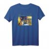 Havanna Viejo Nachtszene T-Shirt – Kubanischer Stolz, Kuba Malerei Druckdesign, ideal für Kuba-Reisende und Straßenkünstler