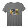 Havanna Viejo Nachtszene T-Shirt – Kubanischer Stolz, Kuba Malerei Druckdesign, ideal für Kuba-Reisende und Straßenkünstler