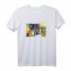 Havanna Viejo Nachtszene T-Shirt – Kubanischer Stolz, Kuba Malerei Druckdesign, ideal für Kuba-Reisende und Straßenkünstler