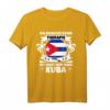 Keine Therapie ich muss nur nach Kuba Fahne Havanna Cuba T-Shirt – Perfektes Geschenk für Kuba Fans, Reisende & Stolze Kubaner