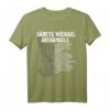 Heiliger Erzengel Michael T-Shirt mit lateinischem Sancte Michael Gebet – Traditionelle katholische Kleidung für Kommunion, Konfirmation, Taufe & RCIA