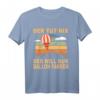 Ballon Fahren Gasballon & Heißluftballon T-Shirt – Geschenk für Vater & Opa, Hobby-Pilot, Flugkapitän, perfektes Geschenk zum Vatertag